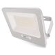 LED reflektor GLARO 50W, fehér, IP65, 5000 lm, természetes fehér