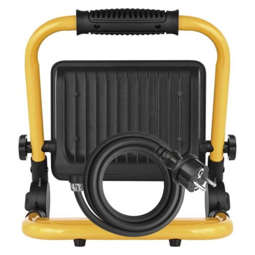 GLARO 50 W-os LED-reflektor, sárga-fekete, IP65, 5000 lm, semleges fehér