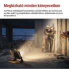 GLARO 50 W-os LED-reflektor, sárga-fekete, IP65, 5000 lm, semleges fehér