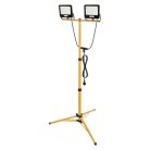 EMOS GLARO LED reflektor 2×50W + háromlábú állvány