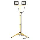 EMOS GLARO LED reflektor 2×50W + háromlábú állvány
