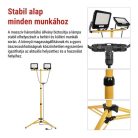 EMOS GLARO LED reflektor 2×50W + háromlábú állvány