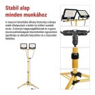 EMOS GLARO LED reflektor 2×100W + háromlábú állvány