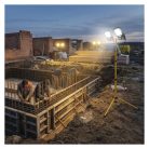 EMOS GLARO LED reflektor 2×100W + háromlábú állvány