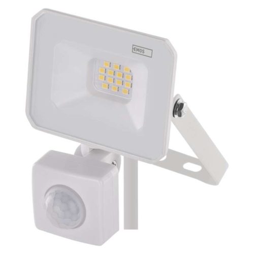 LED reflektor SIMPO 10W 1000LM IP44 PIR semleges fehér