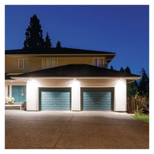 LED reflektor SIMPO 10W 1000LM IP44 PIR semleges fehér