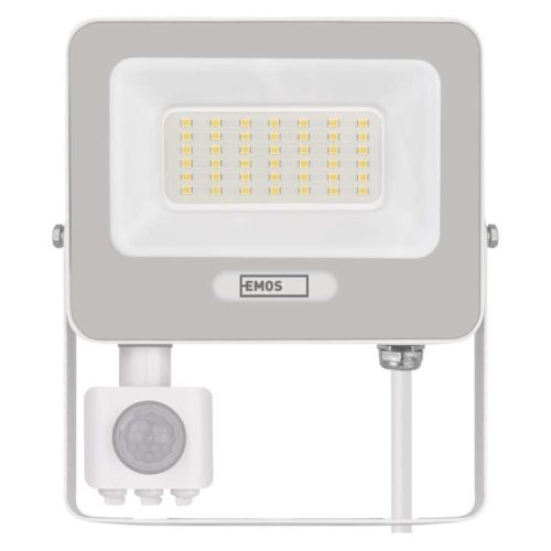 LED reflektor GLARO PIR 30 W, fehér, IP54, 3000 lm, természetes fehér