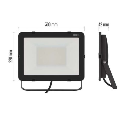 EMOS LED reflektor INOVO 100W 11000lm IP65 természetes fehér