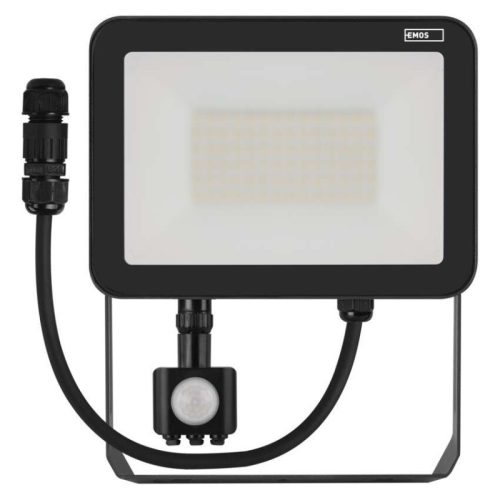 EMOS LED reflektor INOVO 50W 5500lm mozgásérzékelőve IP65 term. fehér