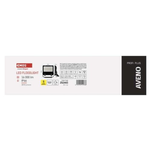 EMOS AVENO LED reflektor 100W 16000lm természetes fehér
