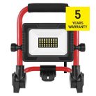LED reflektor ELION 20W, red-fekete, IP65, 3000 lm, természetes fehér