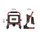 LED reflektor ELION 30W, red-fekete, IP65, 4800 lm, természetes fehér