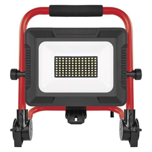 LED reflektor ELION 50W, red-fekete, IP65, 8000 lm, természetes fehér