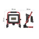 LED reflektor ELION 50W, red-fekete, IP65, 8000 lm, természetes fehér