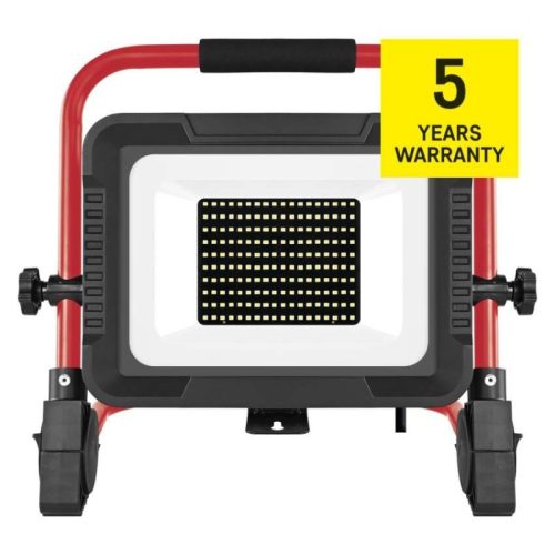 LED reflektor ELION 100W, red-fekete, IP65, 16 000 lm, természetes fehér