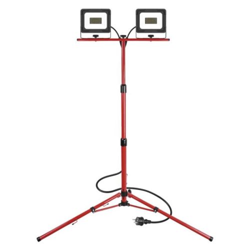 EMOS ELION LED reflektor 2×30W + háromlábú állvány