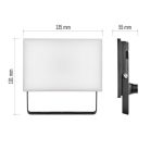 LED-es reflektor TAMBO, 20 W, 2000 lm, IP65, fekete
