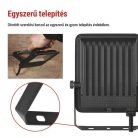 VISIO LED reflektor 30W természetes fehér