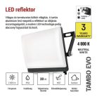 LED-es reflektor TAMBO EVO, 20 W, 2000 lm, IP65, fekete