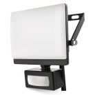 LED-es reflektor TAMBO EVO mozgásérzékelővel, 20 W, 2000 lm, IP44, fekete