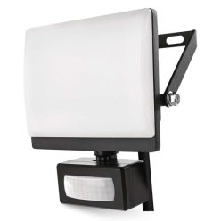   LED-es reflektor TAMBO EVO mozgásérzékelővel, 20 W, 2000 lm, IP44, fekete