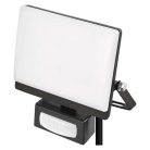 LED-es reflektor TAMBO EVO mozgásérzékelővel, 20 W, 2000 lm, IP44, fekete