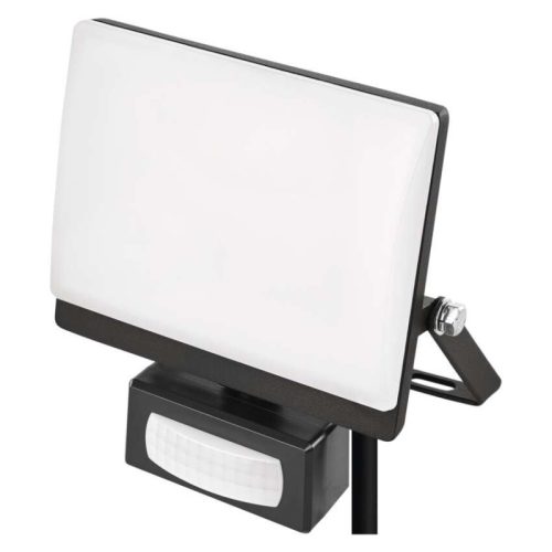 LED-es reflektor TAMBO EVO mozgásérzékelővel, 20 W, 2000 lm, IP44, fekete