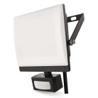 LED-es reflektor TAMBO EVO mozgásérzékelővel, 30 W, 3000 lm, IP44, fekete