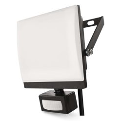   LED-es reflektor TAMBO EVO mozgásérzékelővel, 30 W, 3000 lm, IP44, fekete
