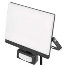 LED-es reflektor TAMBO EVO mozgásérzékelővel, 30 W, 3000 lm, IP44, fekete