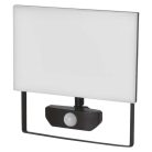 LED-es reflektor TAMBO mozgásérzékelővel, 50 W, 5000 lm, fekete