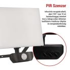 LED-es reflektor TAMBO mozgásérzékelővel, 50 W, 5000 lm, fekete