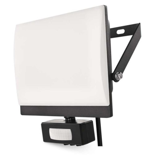 LED-es reflektor TAMBO EVO mozgásérzékelővel, 50 W, 5000 lm, IP44, fekete