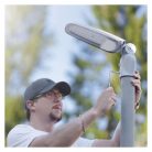 LED-es közvilágítási lámpatest SOLIS 30W, 3600 lm, meleg fehér