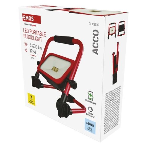 EMOS Profi LED reflektor ACCO 35W, 3300lm IP54 hideg fehér