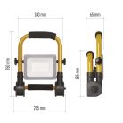 LED reflektor ILIO 21W, sárga-fekete, IP44, 1900 lm, természetes fehér