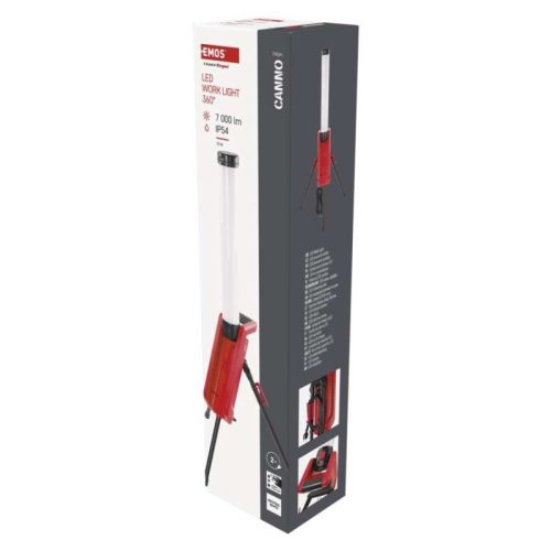 Munka LED lámpatest 360° 70W 7000lm IP54 Schuko