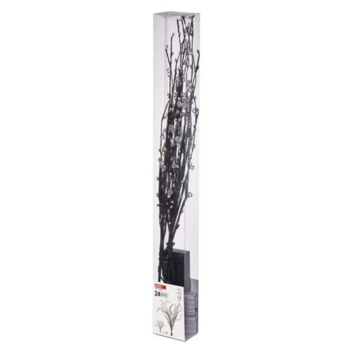 LED barka gyöngyökkel, 60 cm, 3x AA, beltéri, meleg fehér, időzítő