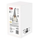 LED karácsonyi manó, 35 cm, 3× AA, beltérre, meleg fehér