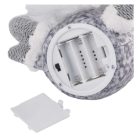 LED karácsonyi manó, 35 cm, 3× AA, beltérre, meleg fehér