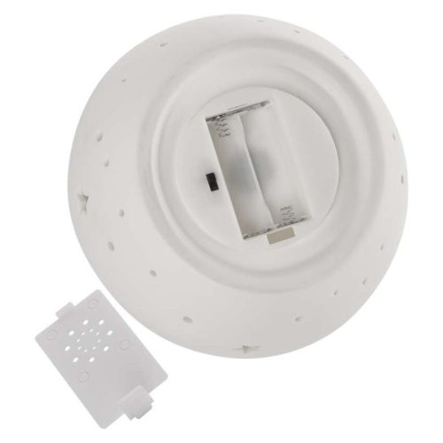 LED kerámia angyal, 29 cm, 2x AA, meleg fehér, időzítő