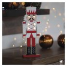 LED Diótörő katona, 29 cm, 1x CR2032, meleg fehér