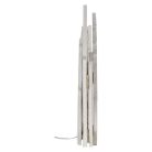 LED dekoráció, fa - falusi, 60 cm, 2x AA, meleg fehér, időzítő