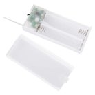 LED dekoráció, fa - falusi, 60 cm, 2x AA, meleg fehér, időzítő