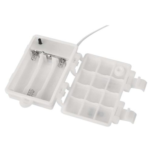 LED dekoráció - 2 db nyírfaág, 60 cm, 3 db AA, kültéri és beltéri, meleg fehér, időzítővel