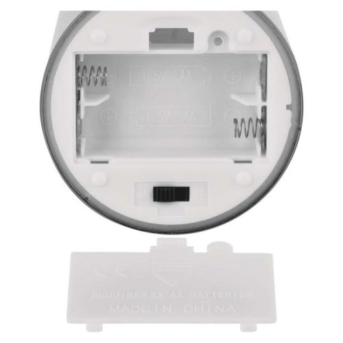 LED dekoráció - 3x viaszgyertya üvegben, 6x AA, meleg fehér, időzítő