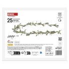 LED karácsonyi fényfüzér – fagyöngy, 1,5 m, 3x AA, beltéri, meleg fehér, időzítő