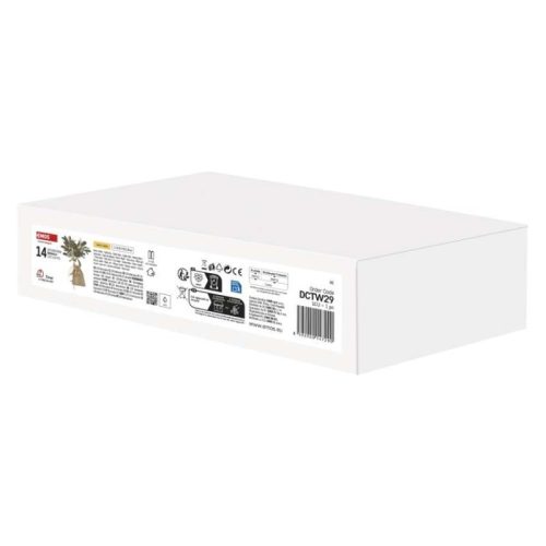 LED dekoráció - fagyöngyág, 2x AA, meleg fehér, időzítő