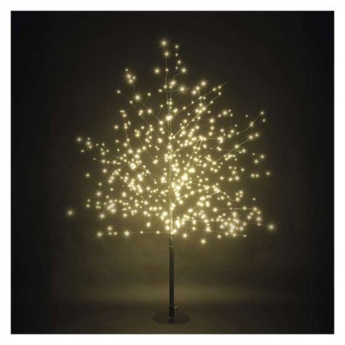 LED karácsonyfa, 120 cm, kültérre és beltérre, meleg fehér
