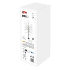 LED karácsonyfa, 120 cm, kültérre és beltérre, meleg fehér